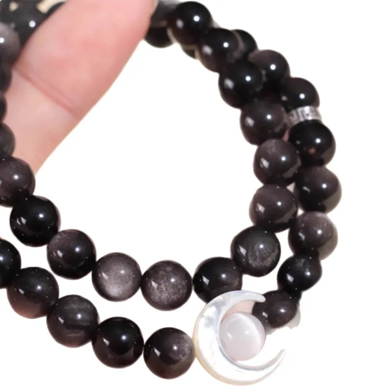 Sea Moon Couple Beaded Bracelets: 2026 New Light Luxury Style, Valentine's Day Gift for Girlfriend