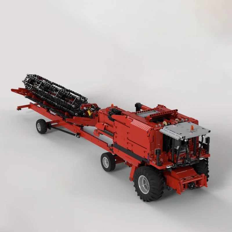 NEW 1:17 Large Combine Harvester 3465PCS Model Buiding Kit Block Self-locking Bricks Birthday Christmas Gift