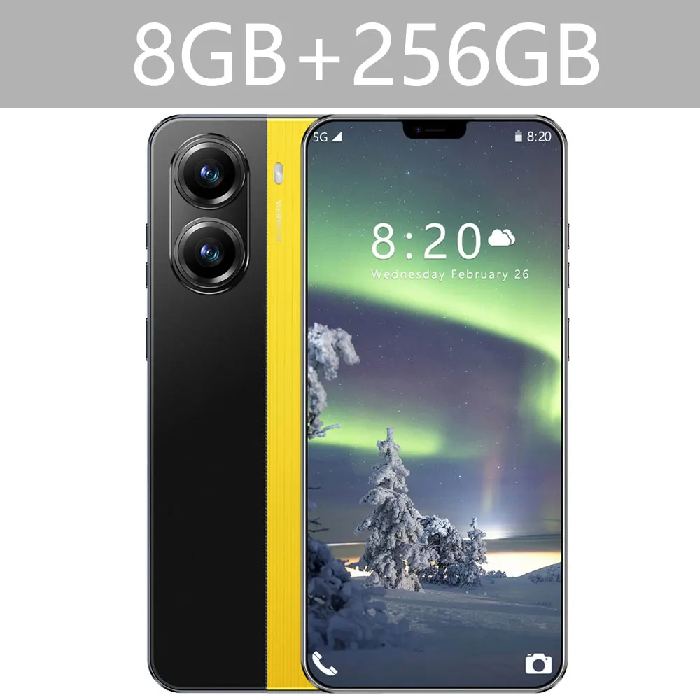 2026 Nieuwe X7 Pro Smartphone 7.0'' HD Originele Mobiele Telefoons 5G Dual Sim Mobiele Telefoons 6800mAh Android 13 Globale Versie Mobiele Telefoon