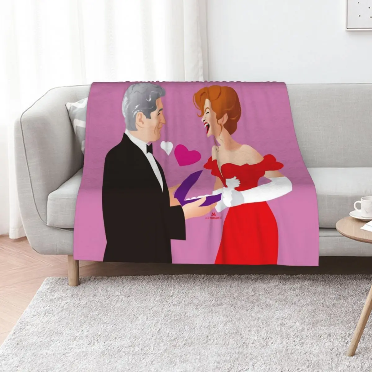 Jewelry box Throw Blanket Summer Decorative Beds Sofa Throw Heavy Quilt Blankets For Bed Blankets