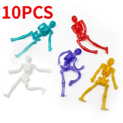 Funny toys Stretchable Skeleton Man Party Favors for Kids TPR Soft Rubber Zombie Horror Doll Stress Relief Toy Halloween Gifts