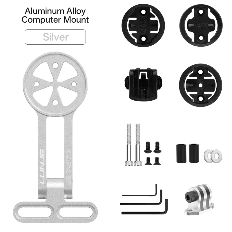 

Adjustable Bicycle Code Table Holder for Mountain Road Bike Camera,Light Bracket,Ultralight Extended Code Table Base
