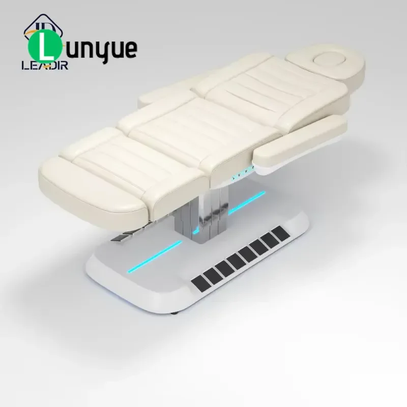 3 4 Motor Electric Facial Beauty Thai Massage Bed Medical Spa Treatment Table Modern Furniture For Spa Clinic