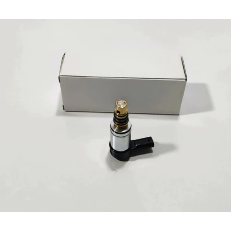 XT456 12V AC Compressor Solenoid Valve, Car Air Con Control Valve, Replacement Pump Clutch Part