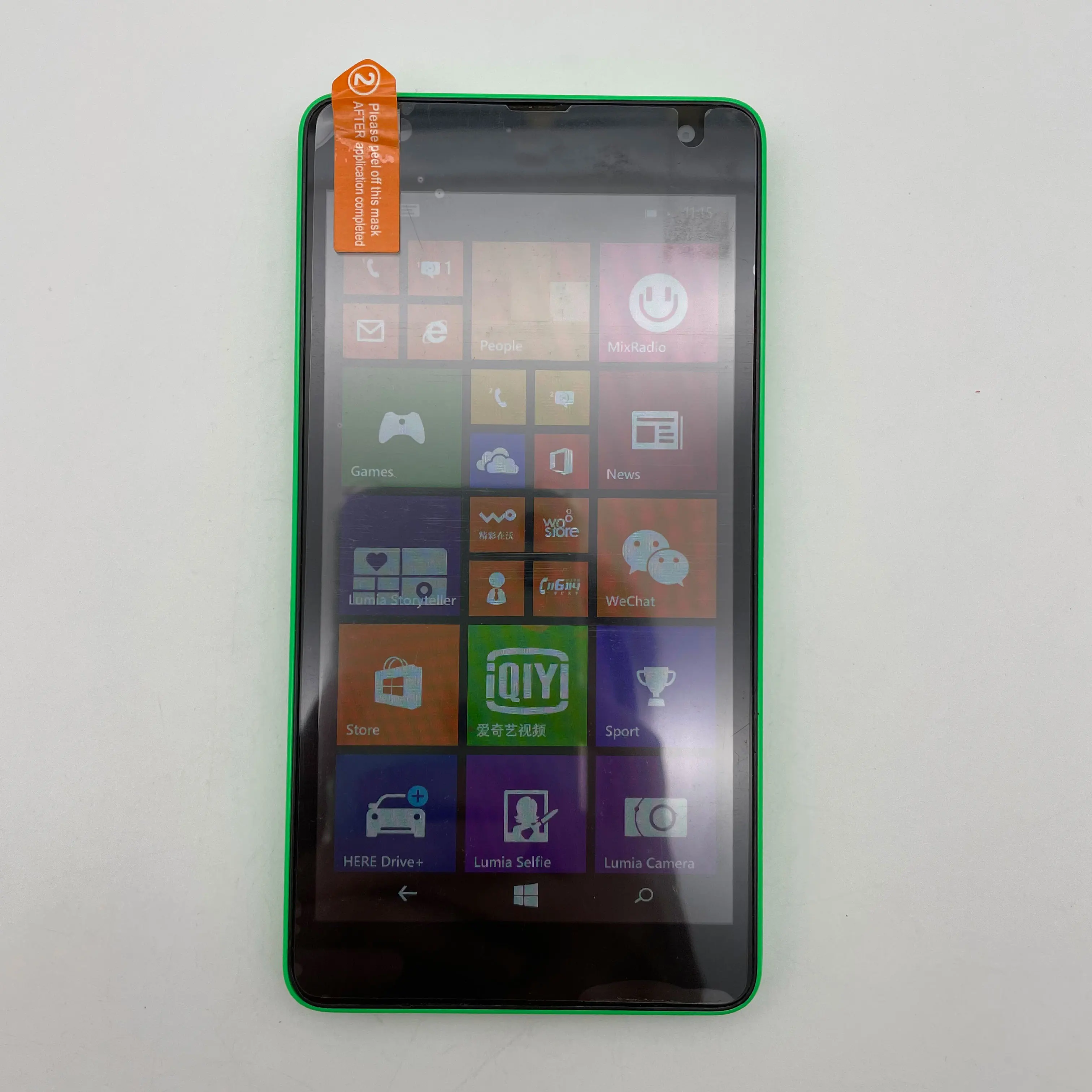 هاتف محمول أصلي غير مقفول Lumia 535 بشريحتين GSM 900/1800 مزود بتقنية البلوتوث لغات عربية روسية عبرية مصنوعة في فنلندا
