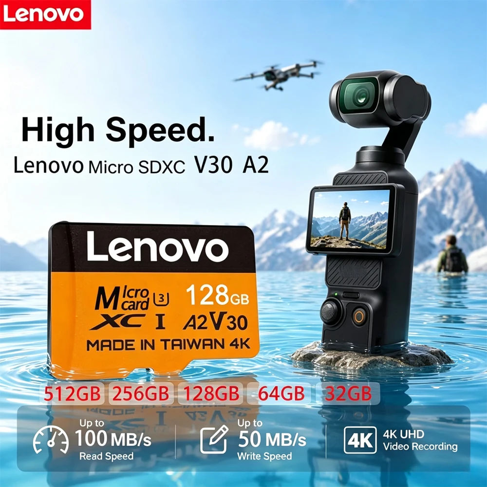 Gaming Console Mario - Lenovo Original High-Speed SD Card 512GB