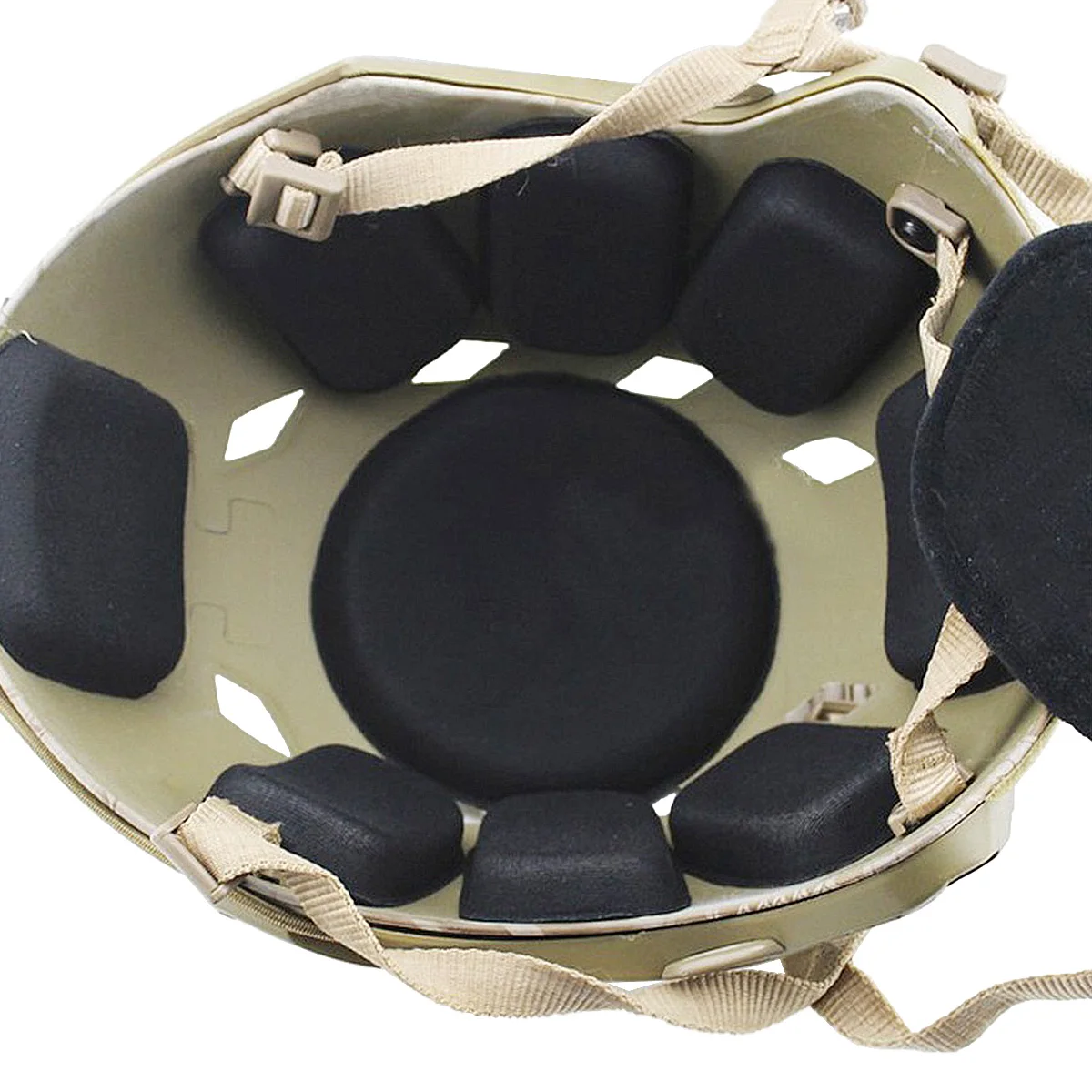 Tactical Fast Helmet Inner EVA Cushion Pad With Hook Sticker Outdoor Gear Helmet Accessory Sponge Pad