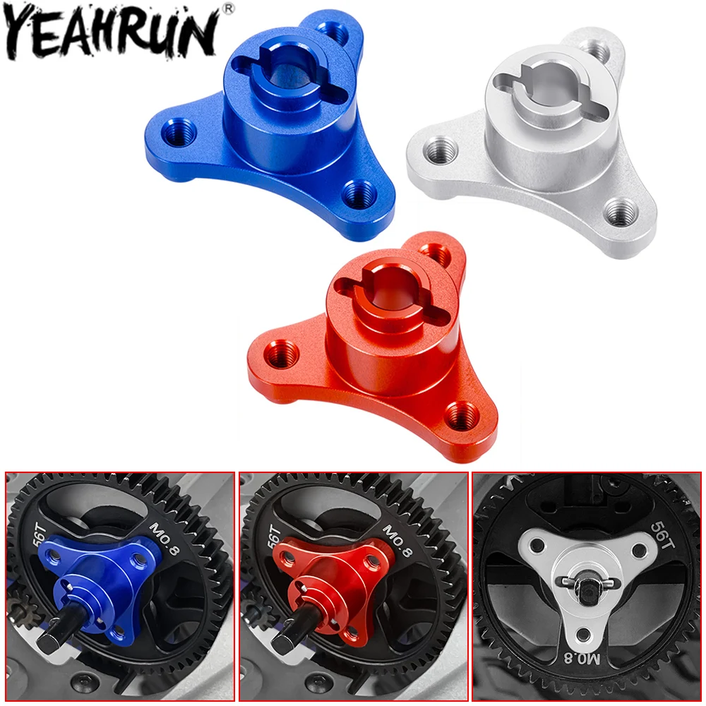 YEAHRUN Aluminum Alloy Slipper Clutch Eliminator for Traxxas 1/10 Slash, Rustler, Stampede RC Truck Upgrade Parts