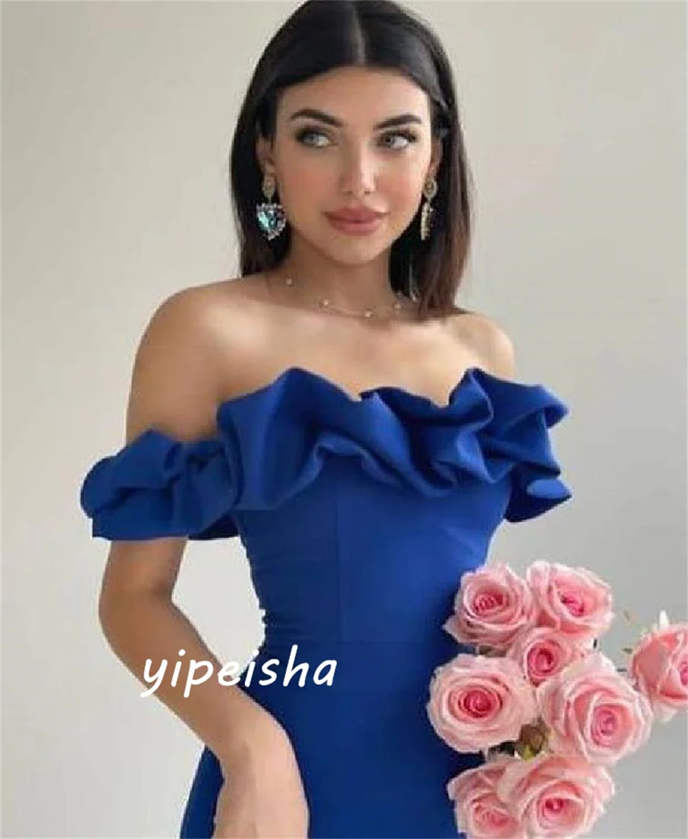 Yipeisha-فستان Quinceanera مكشوف الكتفين ، غمد مميز ، طول الكاحل ، فستان سهرة ، المملكة العربية السعودية ، غمد