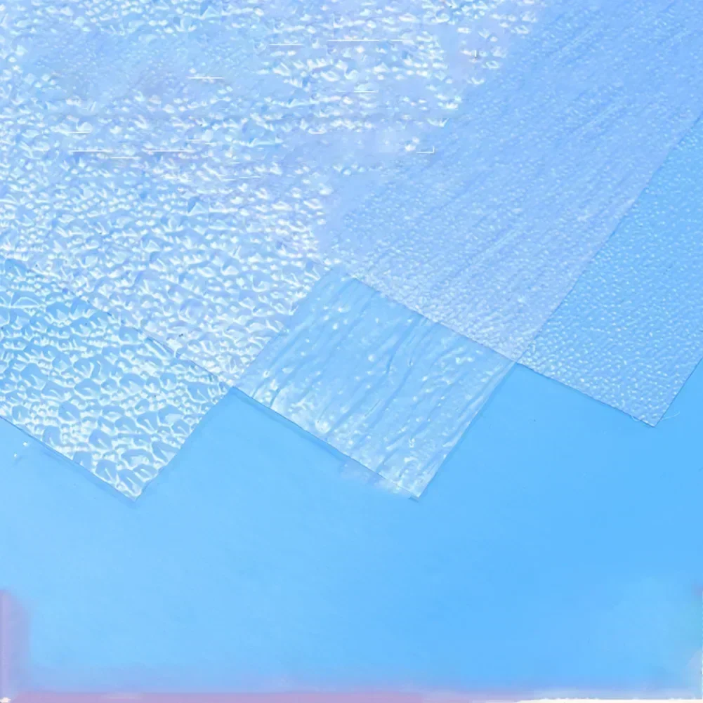 Transparent Model River Sheet Miniature Bendable Decorated PVC Pad For Diorama Lakes Scene Making Ripple Water Effect Material