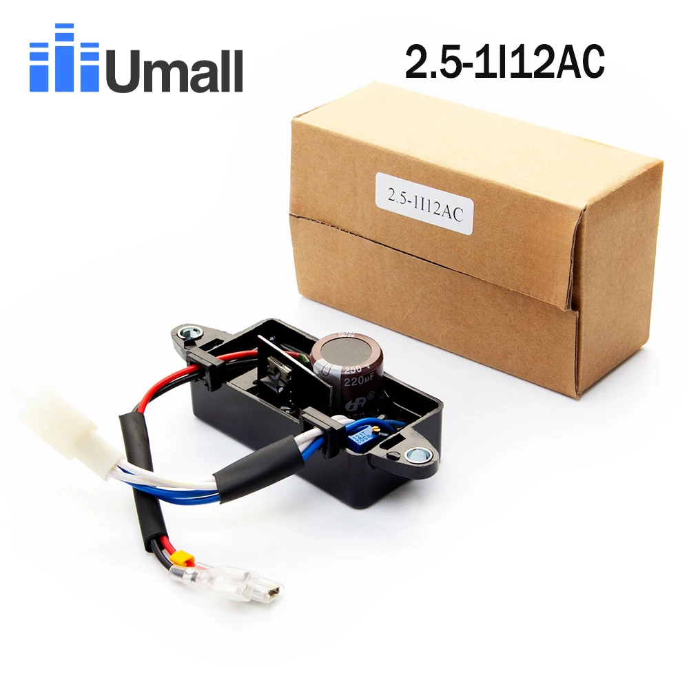 

2KW 3KW AVR Generator Automatic Voltage Regulator Stabilizer Adjustment Board 220V For Generator Parts 250v/220uf