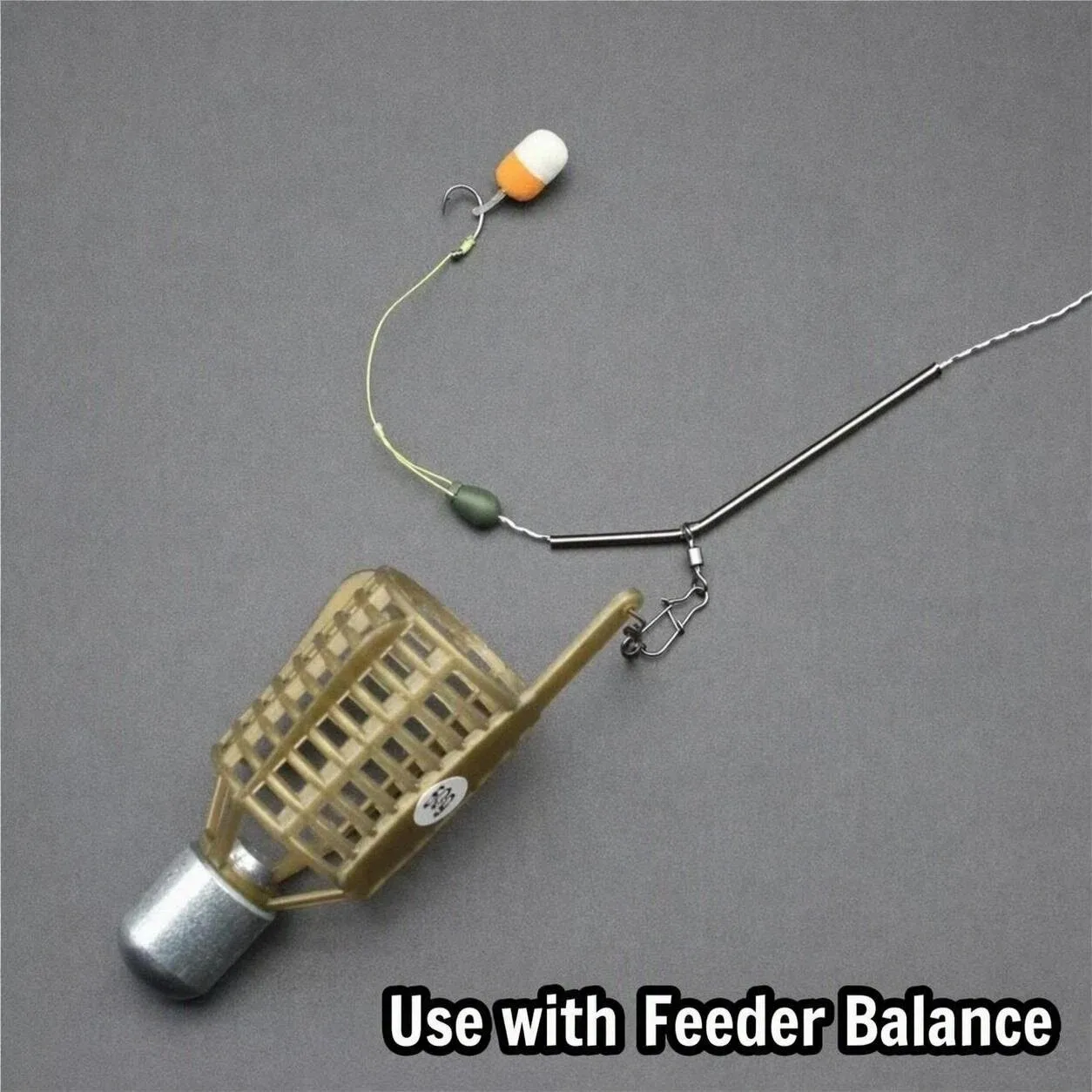 20/30/40/50g Fishing Feeder Basket Holder Load Iron Head Trap Bait Cage Tackle Fishing Tools Accessories Supplies view 3