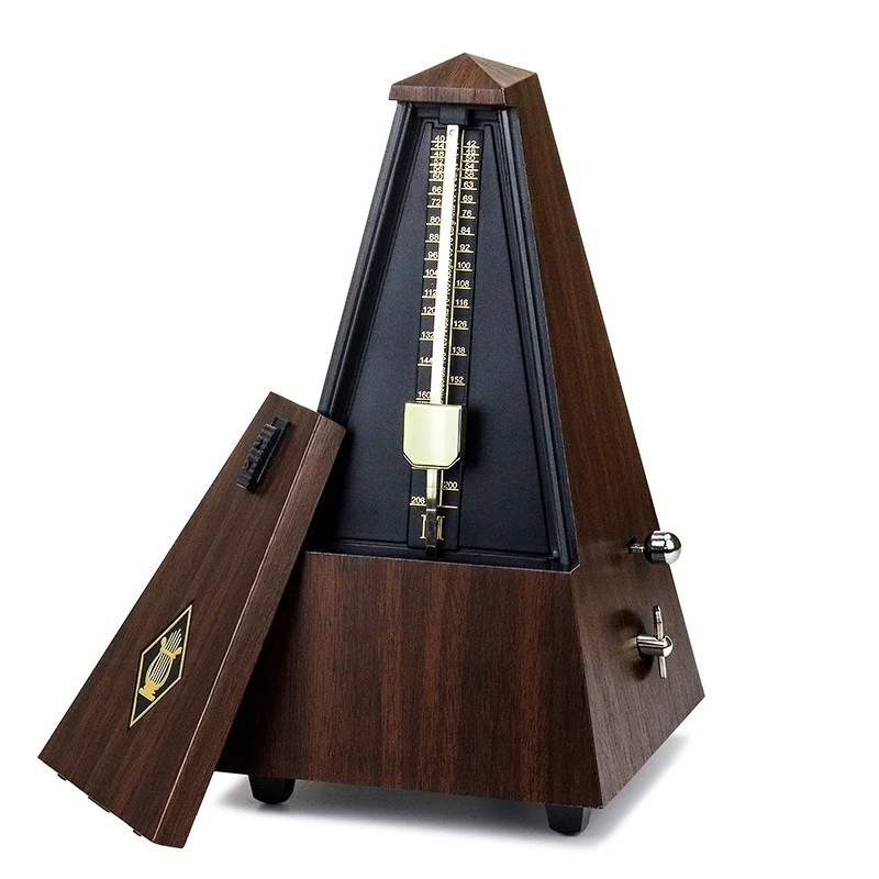 Mechanical Metronome High Accuracy Rhythm Device Brass Movement Resounding Metronome Beginner Instrument Practice Accessories
