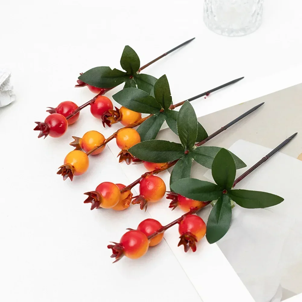 Berry Overall Length Decoration Decorating Offices Package Contents Pomegranate Diameter Product Simulated Flower