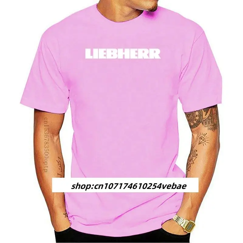 

Liebherr Group Company Mobile Crane Truck Excavator T Shirt MenSize S 2Xl Custom Printed Tshirt Hip Hop Funny Tee