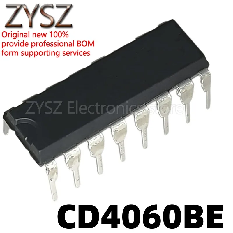 1PCS CD4060 CD4060BE 14-level binary serial count DIP16 in-line