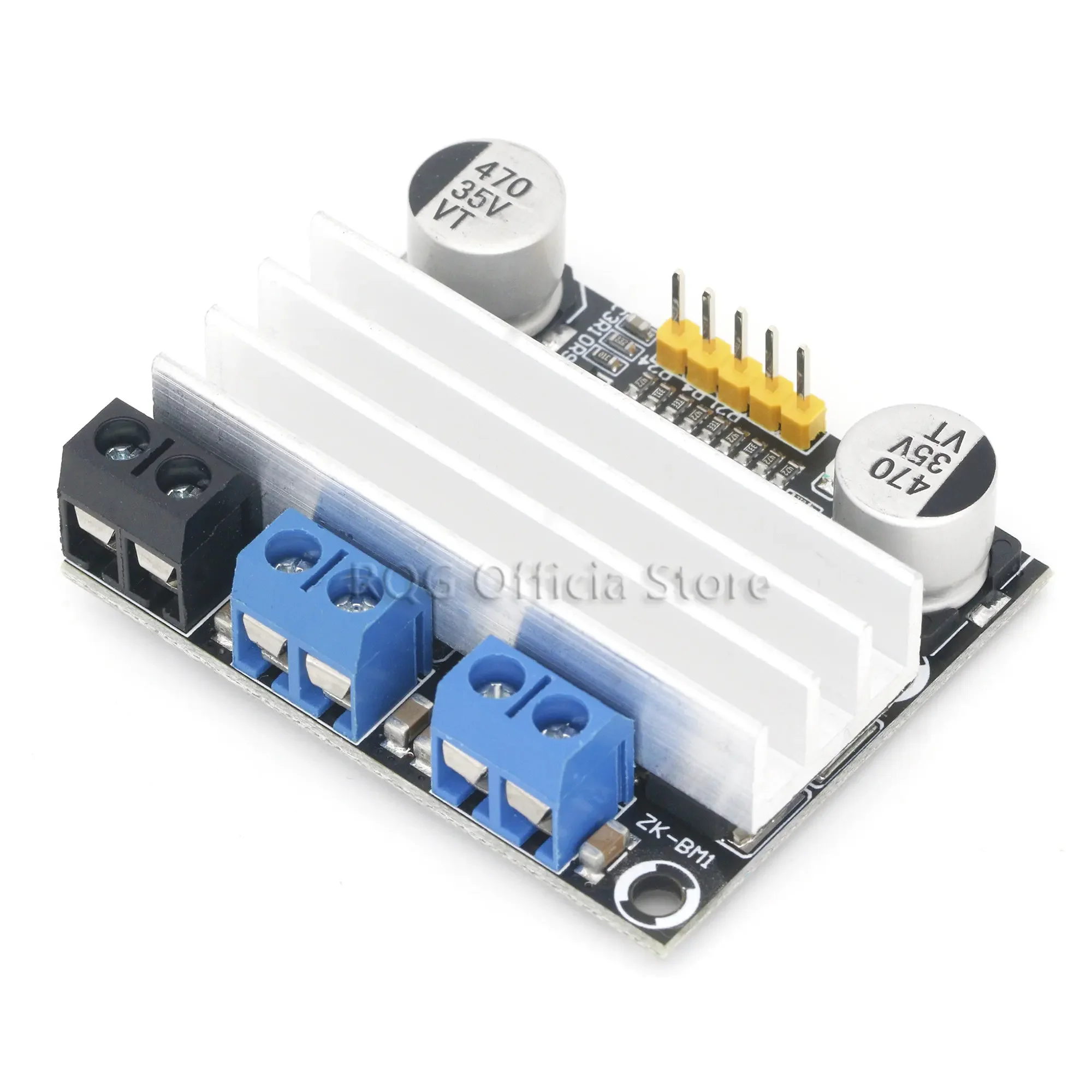 10A dual DC motor drive module forward and reverse PWM speed regulation dimming 3-18v low voltage high current