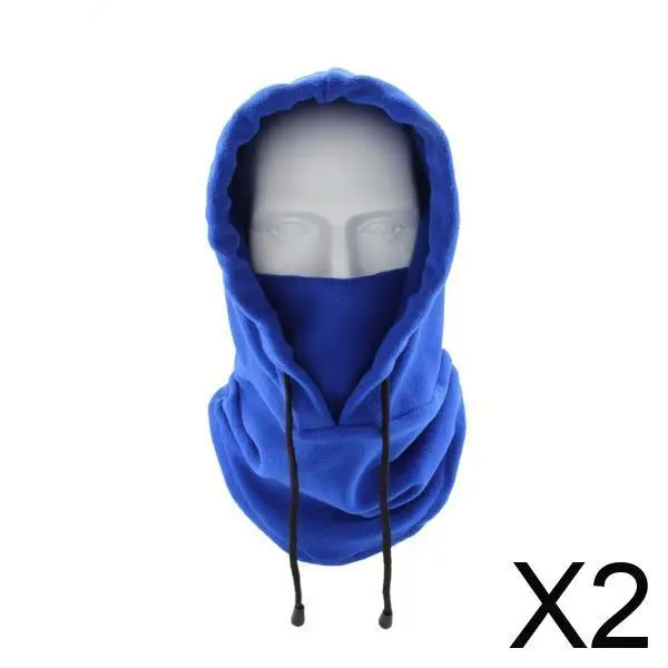 

Outdoor Cycling Hunting Trapper Hat Windproof Ear Flap Fleece Hooded Mask Neck Warmer for Cold Weather