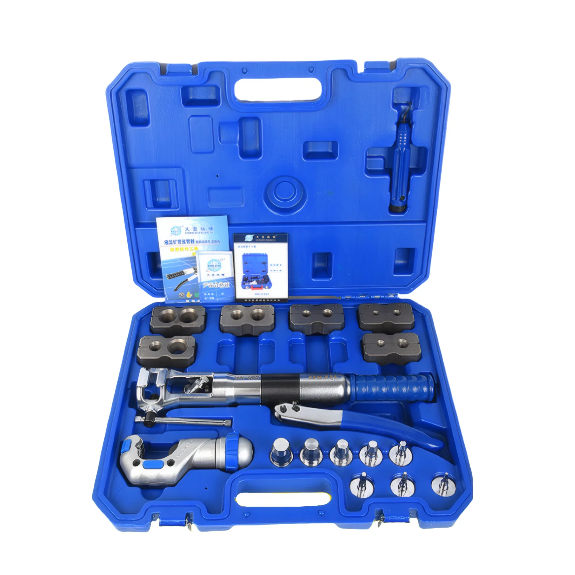 

Hydraulic Tube Expander Tool Kit WK-400 Hydraulic Pipe Expander Pipe Fuel Line Flaring Tools HVAC Tools 5-22MM