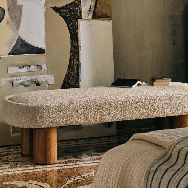 Room Bedside Stool Luxury Sofa Entrance Household Shoe Decoration Change Bench Stools Cloakroom Designer Bedroom Living j