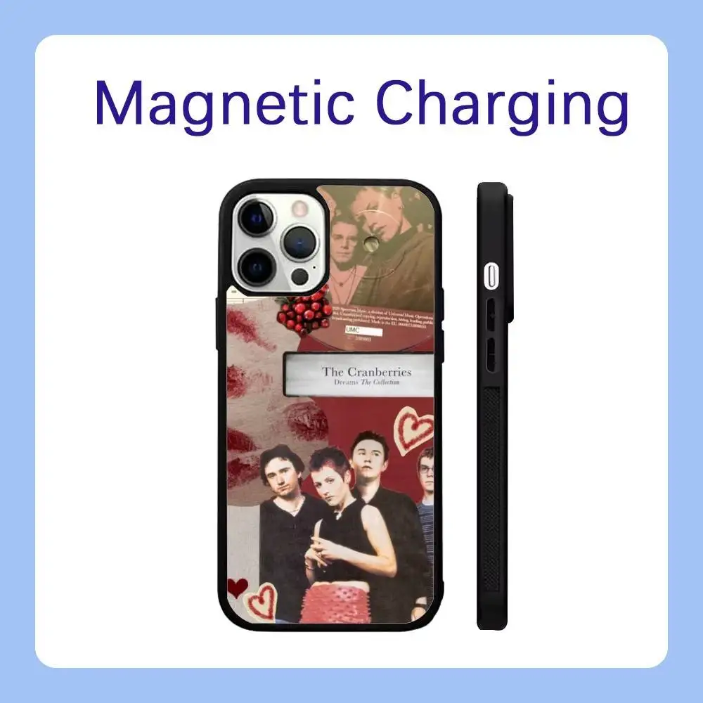 The Cranberries Phone Case For iPhone 17,16,15,14,13,12,11,Pro,Max,Plus,Air,Mini,SE Magsafe Magnetic Wireless Charging