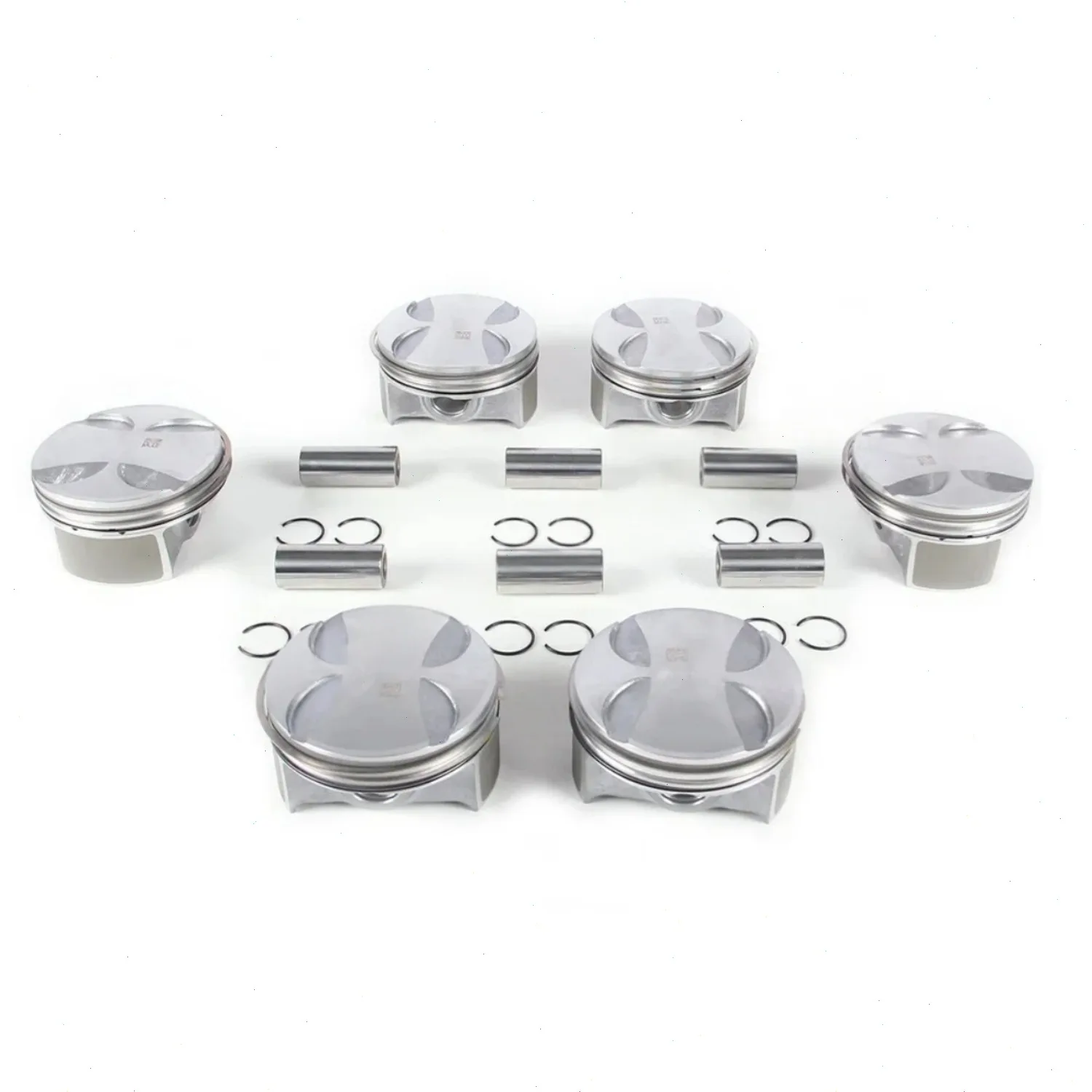 M272 Engine Piston & Piston Ring Set STD 0.5 For Mercedes-Benz 3.5 C350 CLC350 CLK350 CLS350 E300 E350 ML350 R350 SL350 3.5L GAS