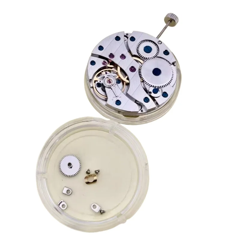 For6498 movement 17 drill manual 6 point independent small second case assembly accessories