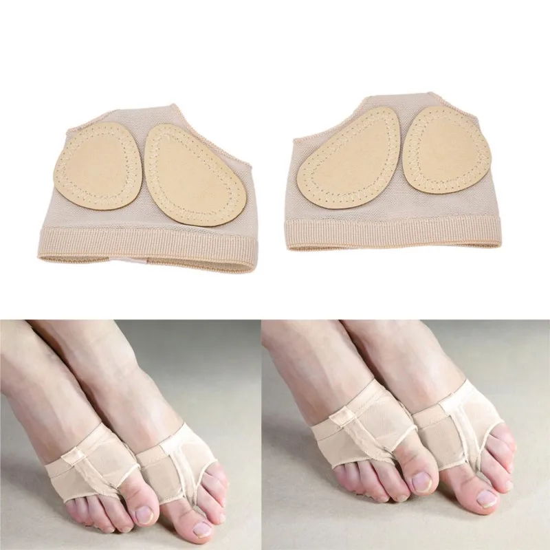 Zapatos de Ballet para danza del vientre, medias patas de bailarina, talla S, M, L, nuevo estilo