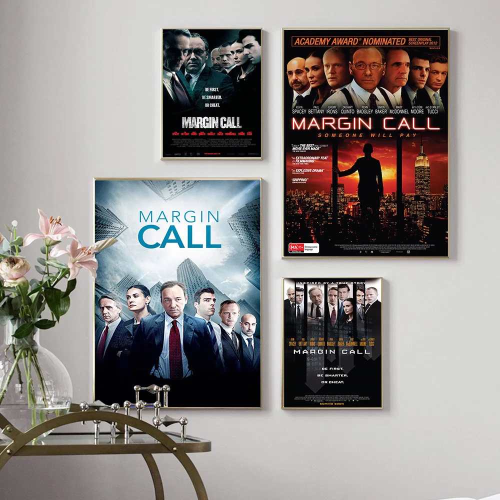 Margin Call Drama Film Print Art Poster Modern Movie Canvas Painting Video Room Cinema Decor Wall Picture