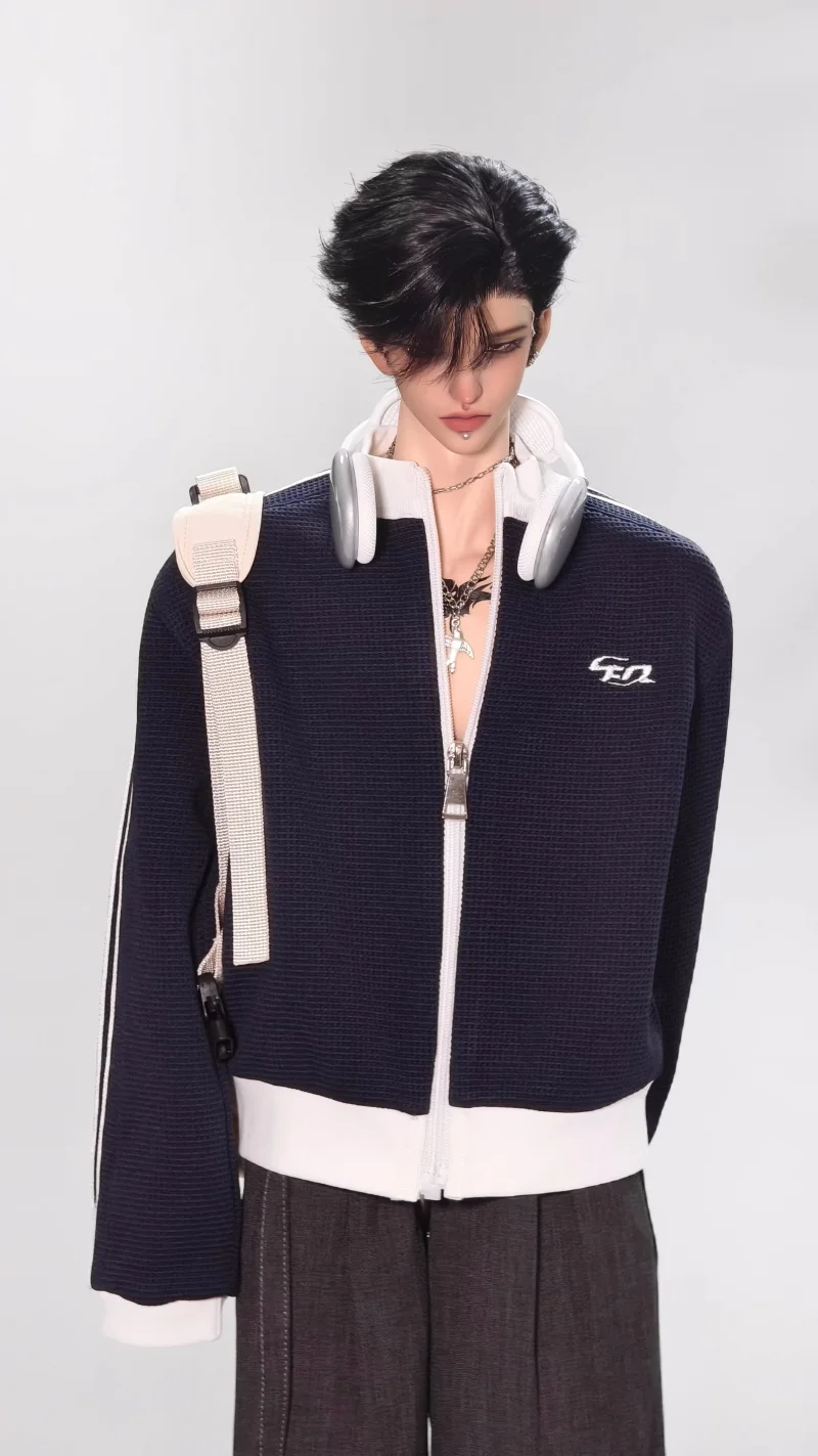 

Одежда для кукол BJD - подходит для размера 1/4 ID75. Пальто с длинными рукавами на молнии и толстовка с капюшоном. Аксессуары для кукол