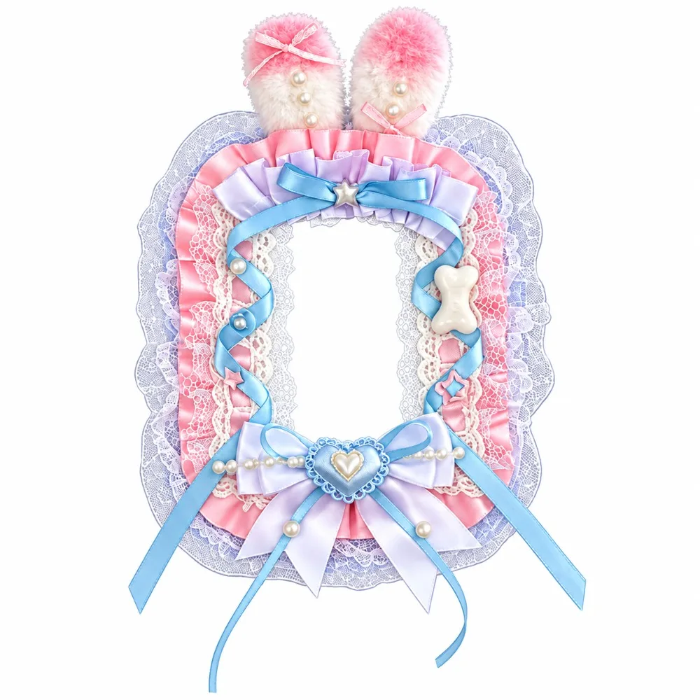 New Photocard Holder Ribbon Bow Lolita Style Photocard Case Cute Lace Photo Card Display Holder ID Card Storage