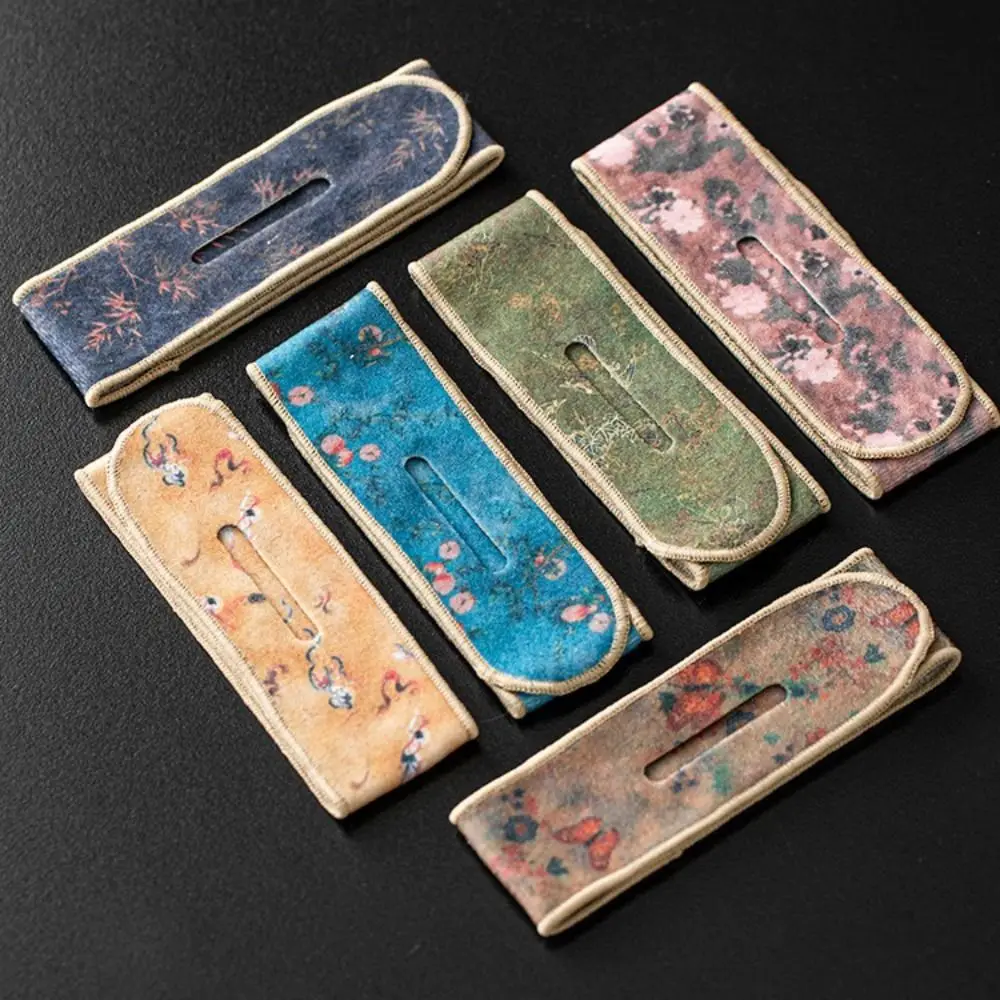Retro Bump-proof Tea Set Protective Cover Anti-Drop Chinese Style Teapot Carrying Cover Teapot Cover Cloth Travel
