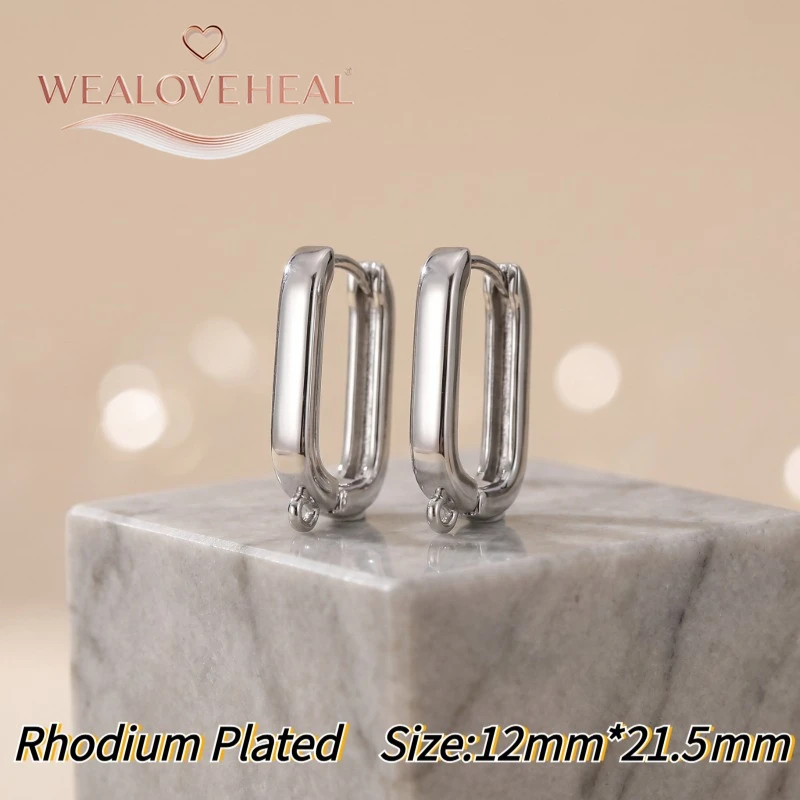 schmuckherstellung zubehör，18K Gold/Rhodium plattierte Hebelverschluss-Ohrringkomponenten, Messing-Pavé-CZ-Zirkon-Dreieckstab-Ohrhaken für DIY-Schmuckherstellung – Detail 23
