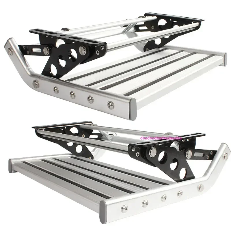 

Single-layer Double-layer Pedal Electric Pedal,RV Folding Step Trailer Boarding Welcome Aluminum Alloy Manual Retraction