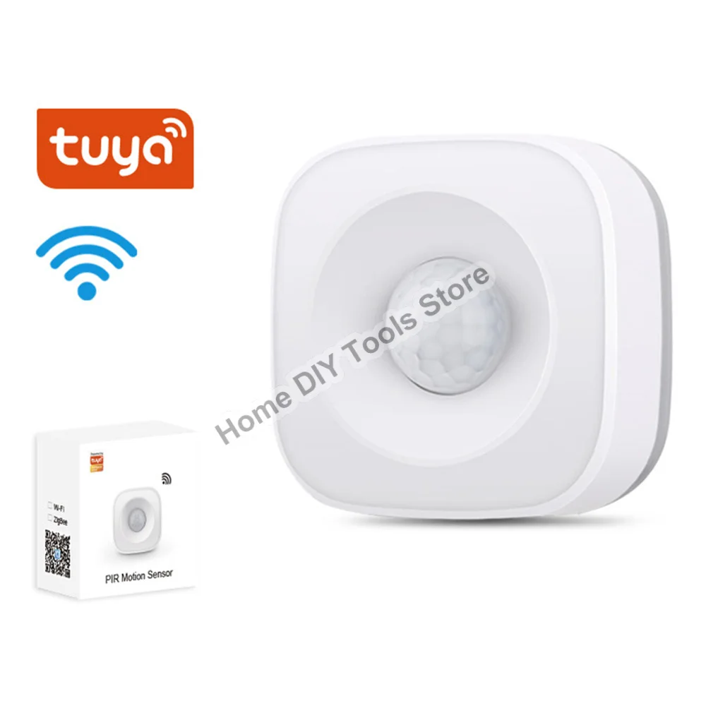 

Tuya ZigBee/WiFi PIR Motion Sensor Wireless Infrared Detector Security Burglar Alarm Sensor Smart life APP Control Compatible