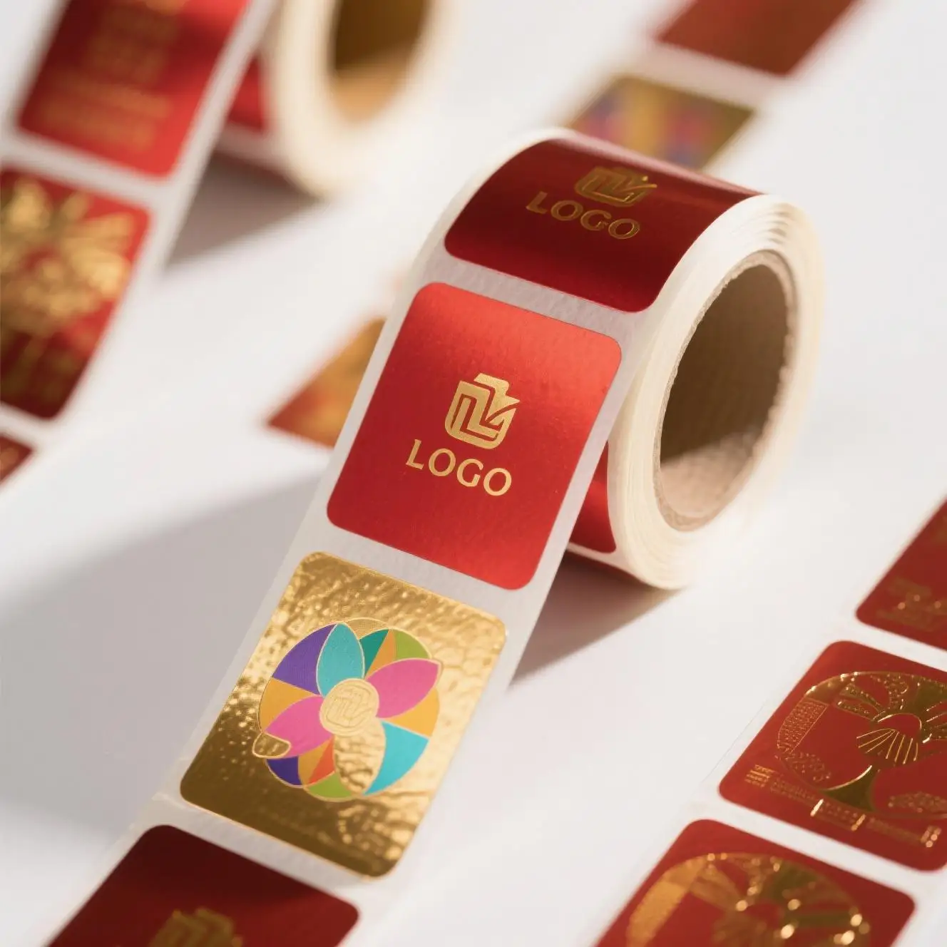 ملصقات ألوان الفينيل القابلة للتدمير من العبث لتطبيقات الأمن #6