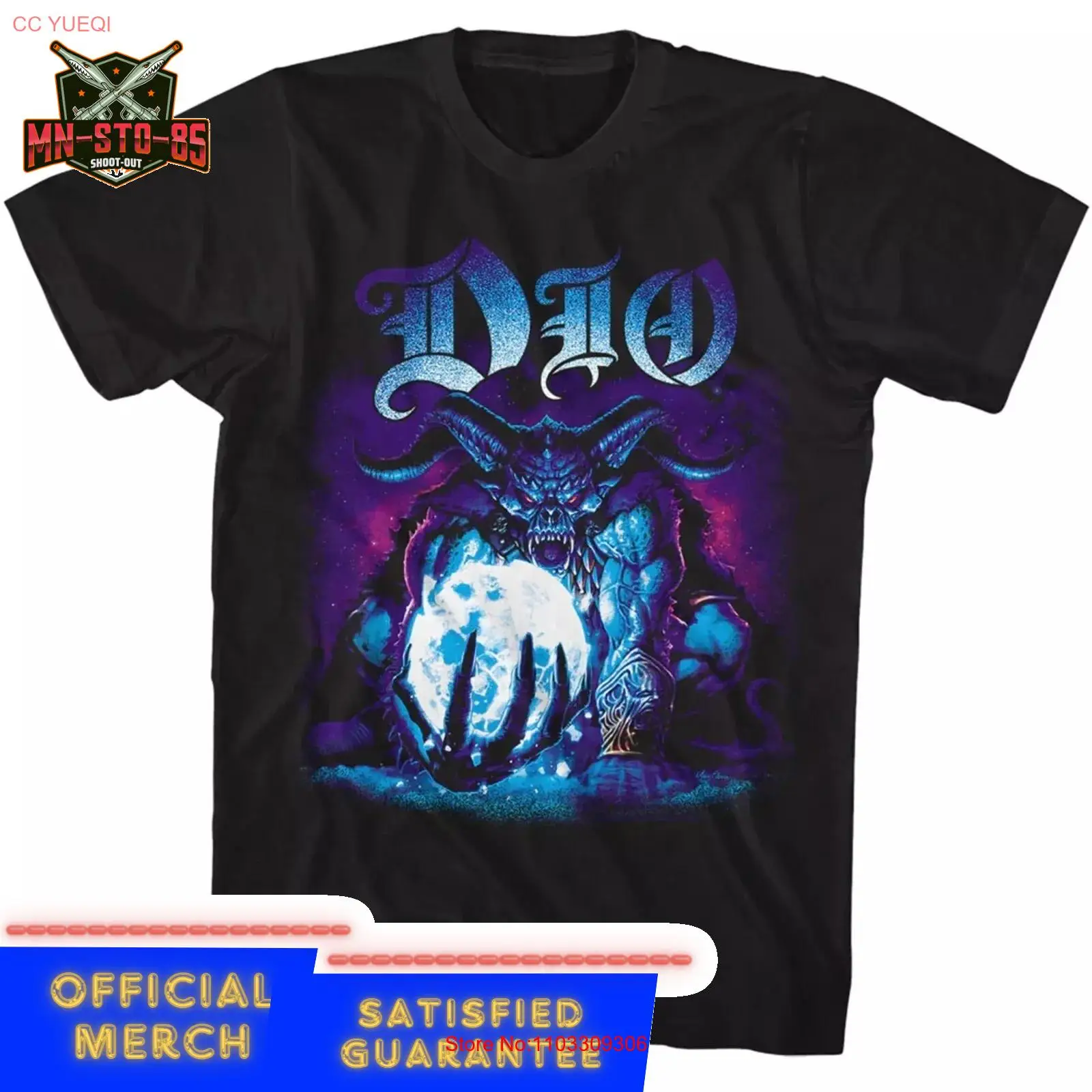 Официальная рубашка DIO cd cvr MASTER OF THE MOON XL, новые автомагистрали magica с изображением Святого Сердца