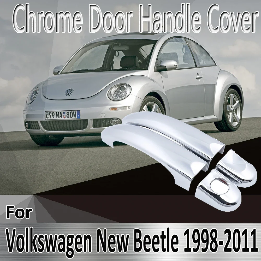

Декоративные Хромированные наклейки для VW Volkswagen New Beetle 1998 ~ 2011 1999 2001 2003