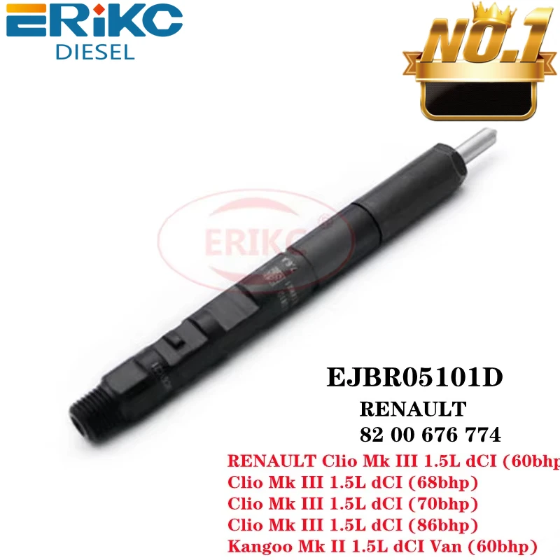 

EJBR05101D EJBR05102D 28232251 8200815416 New Diesel Fuel Injector Nozzle For Renault Clio Nissan Dacia 1.5DCI K9K Accessories