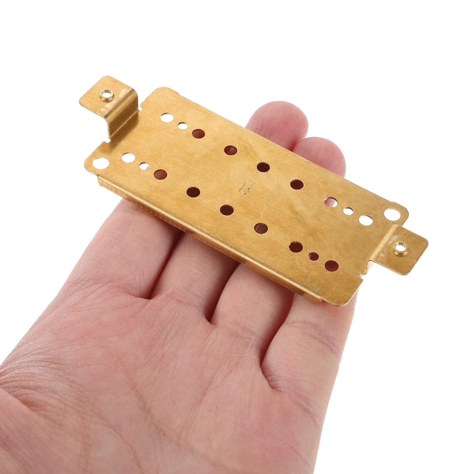 

2pcs 7-String Electric Guitar Pickup Baseplate Brass Humbucker Frame Replacement Neck Bridge Plate For Universal Guitar Models