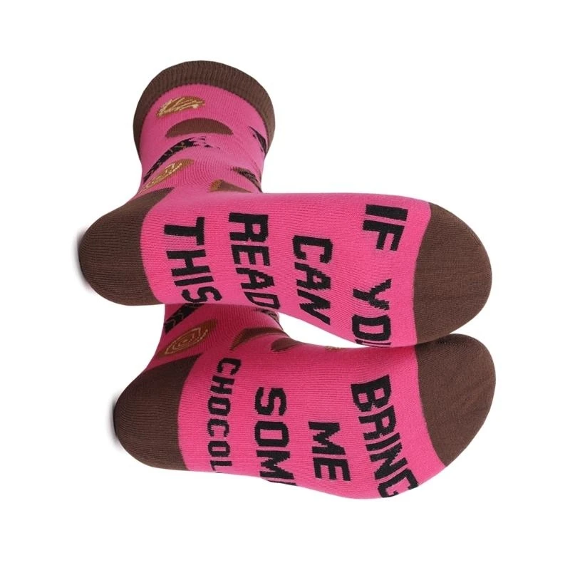 

Words Socks Novel Funny Ankle Socks Dress Socks for Women Men