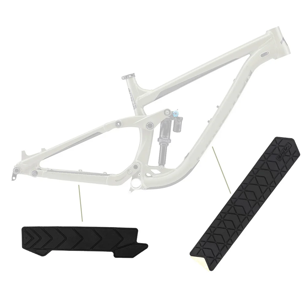 ZTTO Fahrradrahmen Kettenstrebe Unterrohr Gelschutz Silikon Aufkleber Kratzfest MTB Mountainbike Schutzpolster Puffer – Detail 2