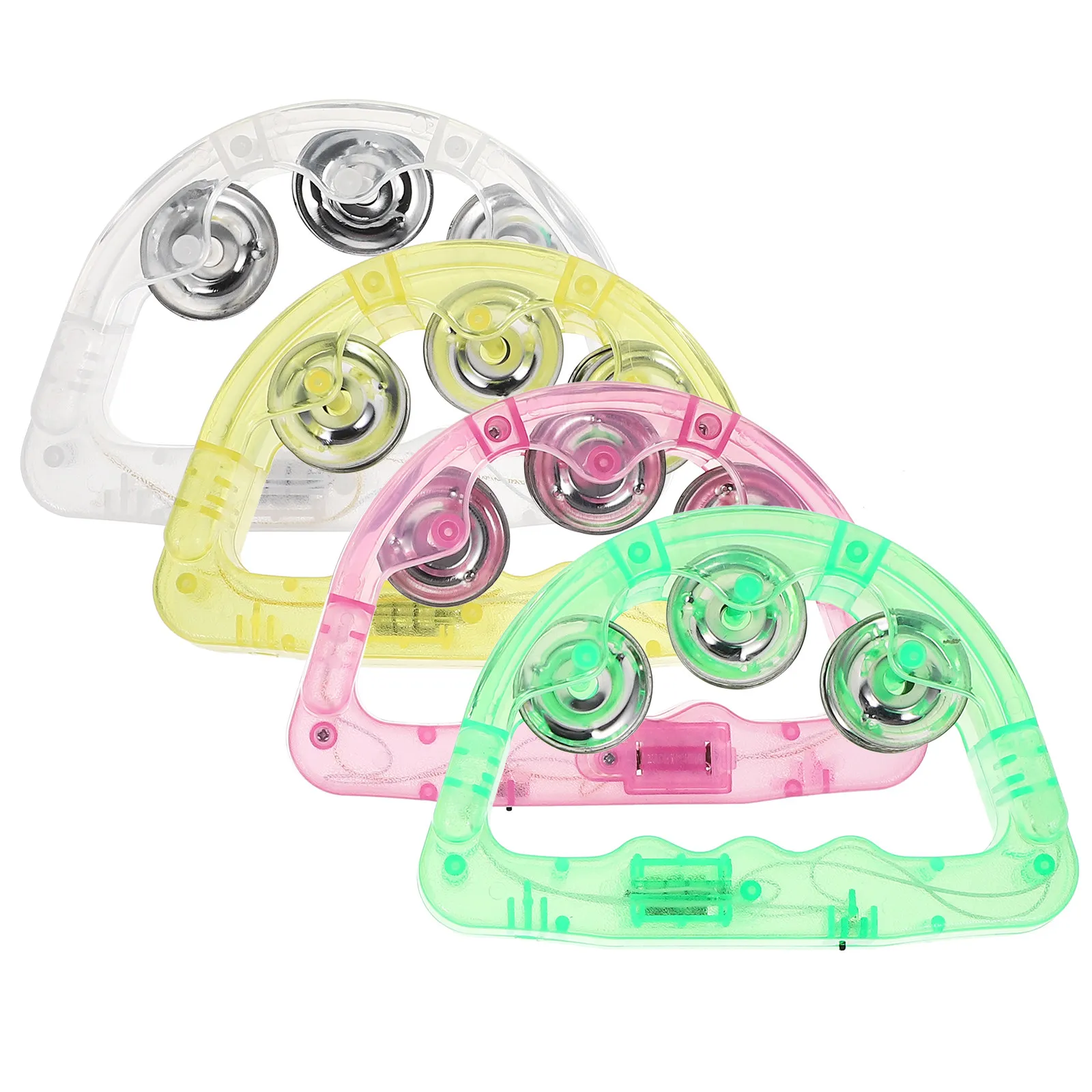 8pcs-led-light-up-handbells-flashing-party-accessories-shaking-tambourine-fun-colorful-portable-handheld