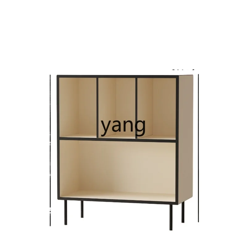 

CX Cream Style Single Bookcase Living Room Home Small Apartment Dining Storage Low Cabinet