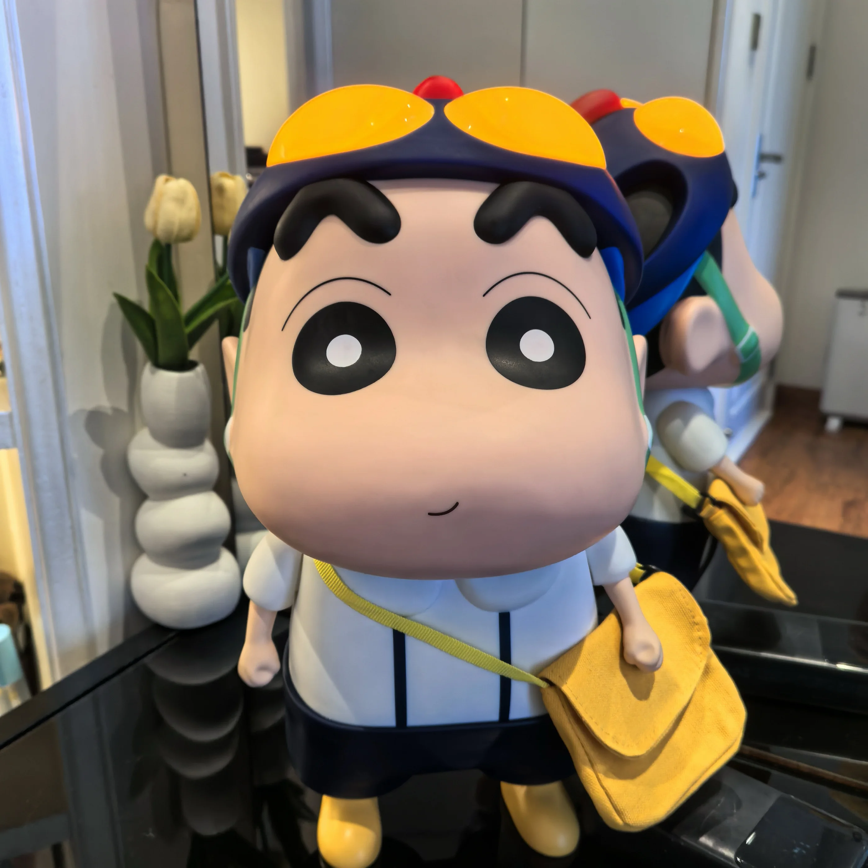 1:1 Large Crayon Shin Chan Anime Character Model Personalized Creative Character Vinyl Superman Image Jewelry Kindergarten  Toy