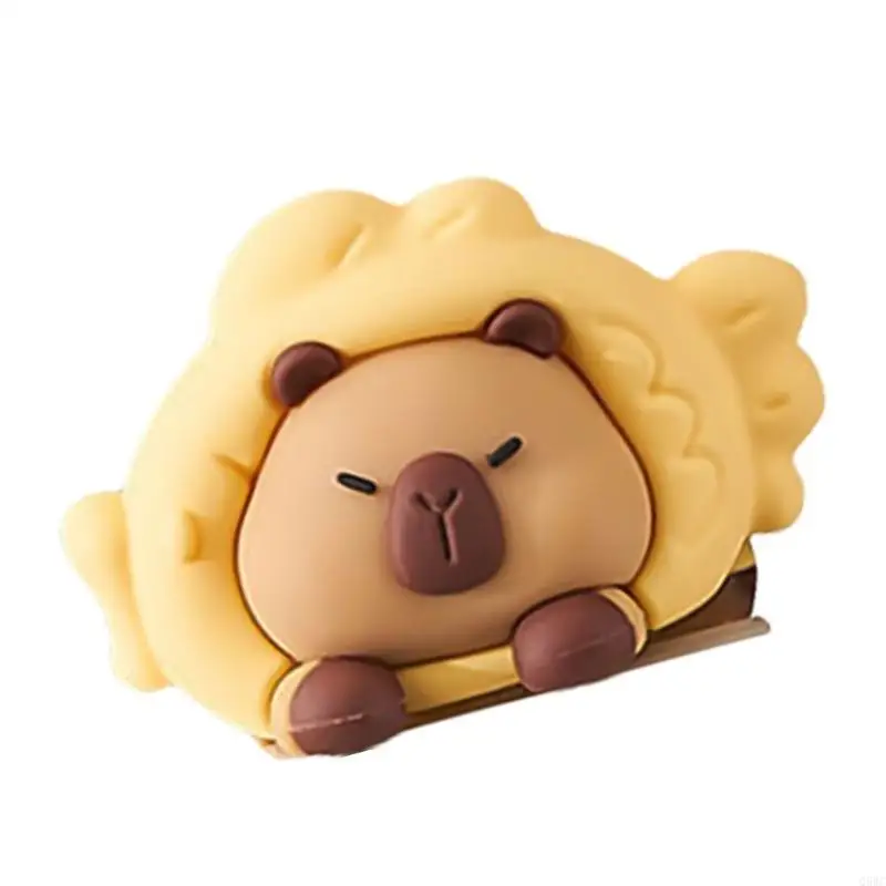 Desk Decors for Computer Computer Monitors Resins Animal Miniature Figurine Funny Ornament Office Desk Toy Gift Q5WC