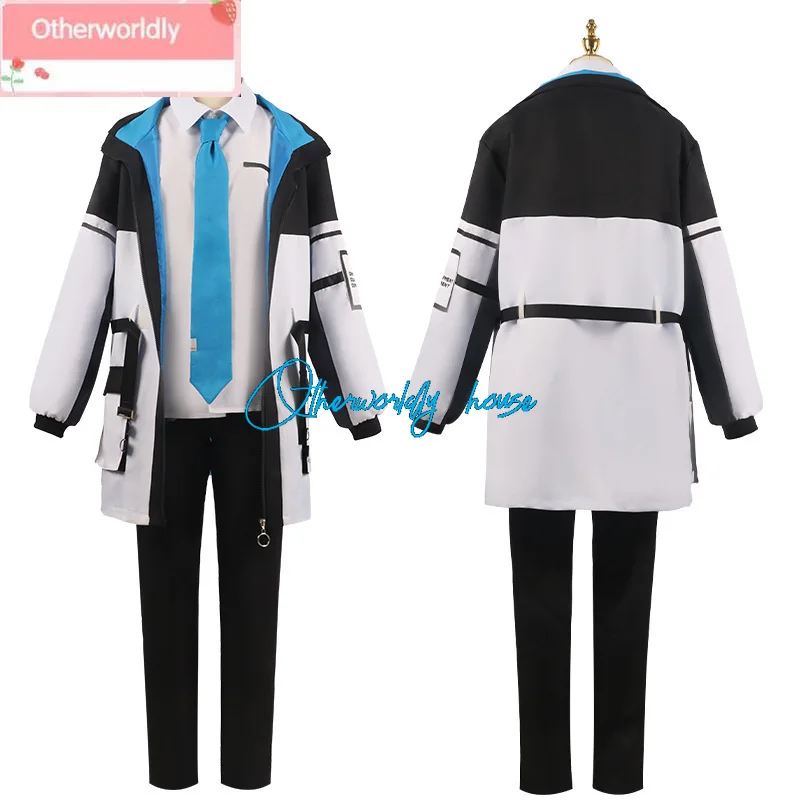 Jogo Arquivo Azul Arisu Cosplay Traje para Homens e Mulheres, Tendou Halloween Role Play, Unisex Casaco, Camisa, Saia, Calças, Terno completo, Alice, Azul