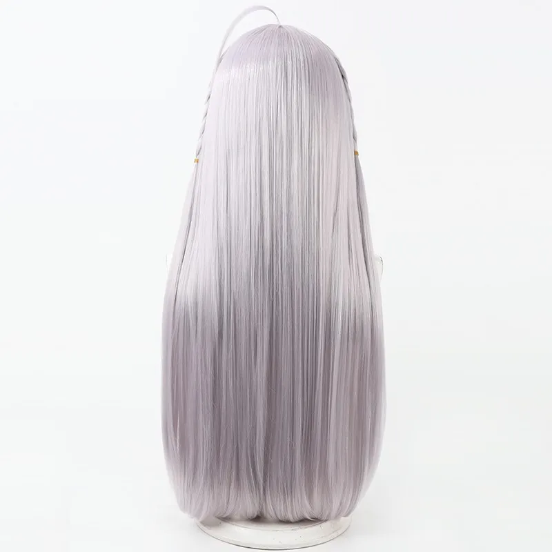 Mignon The Lily of True Love is Stained Red Honjo Manami Cosplay Perücke Hellviolett Simulierte Kopfhaut Lose