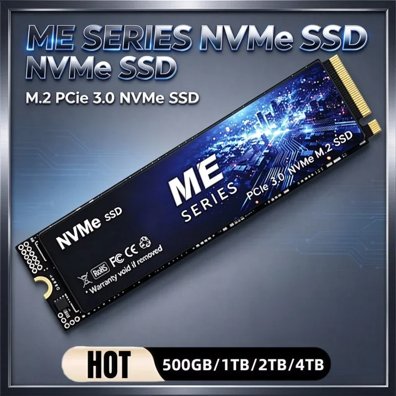 2026 New ME SERIES M2 NVMe SSD PCIe 3.0 500G 1TB 2TB 4TB High Speed Solid State Internal Hard Drive For Laptop Desktop PC