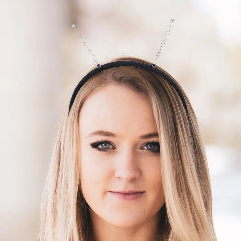 

15Pcs DIY Spring Hairbands Black Headbands Minimalist Design DIY Creativity Endless Possibilities Hair Headband